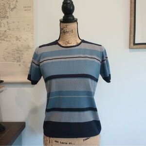 Blue Top | Shirt | Amanda Smith Petites